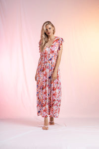 Vestido Carminho aquarela