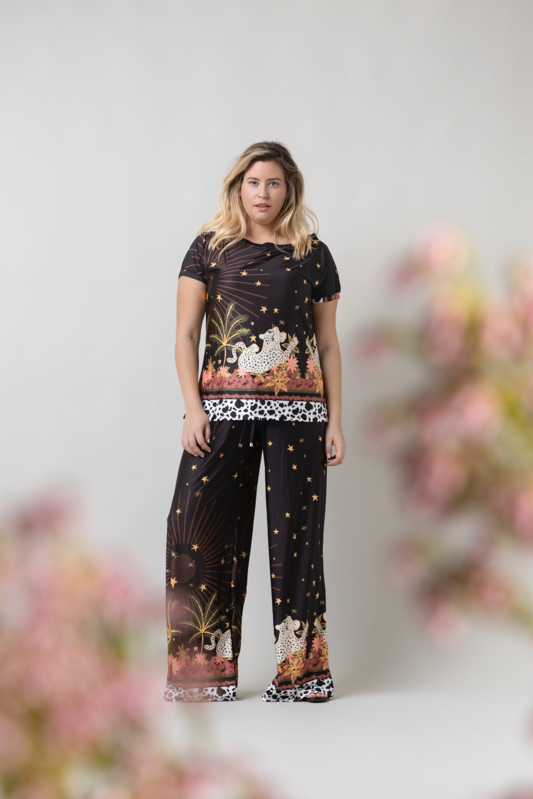Conjunto Valentina onça